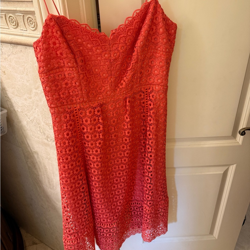 Guipure lace jcrew dress